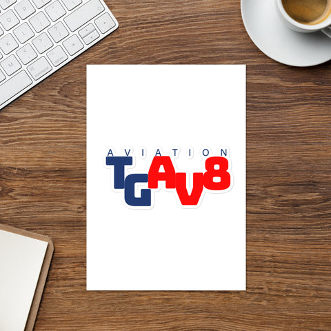 TGAV8 Sticker sheet