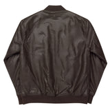Leather Bomber Jacket TGAV8