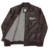 Leather Bomber Jacket TGAV8