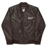 Leather Bomber Jacket TGAV8