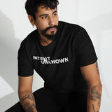 Men’s premium heavyweight tee Intent Unknown