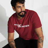 Men’s premium heavyweight tee Intent Unknown