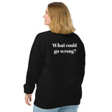 Unisex organic raglan sweatshirt - Intent Unknown