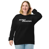 Unisex organic raglan sweatshirt - Intent Unknown