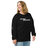 Unisex organic raglan sweatshirt - Intent Unknown