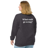 Unisex organic raglan sweatshirt - Intent Unknown
