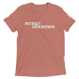 Intent Unknown - Tri-blend Tee Shirt.